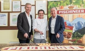 170 Jahre Pischinger - eine einzigartige Erfolgsgeschichte Präsentation der weltgrößten Pischinger-Torte