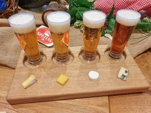 Bierkulturhotel Schwanen, Ehingen - Bier-Tasting mit edler Schokolade und Käsespezialitäten