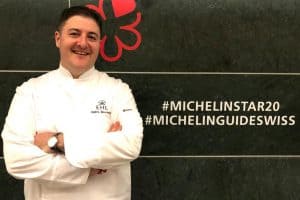 Cédric Bourassin, Chefkoch im EHL-Ausbildungsrestaurant «Le Bercecau des Sens» hat erneut einen Michelin-Stern erhalten.